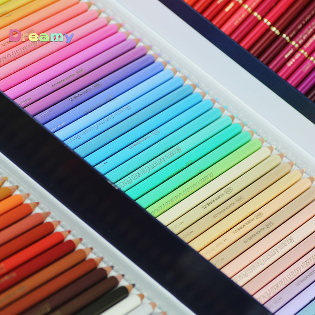 Holbein Artists Colored Pencils 150 Colors Set Paper Boxed OP945. 100  Colors In Wooden Box OP941